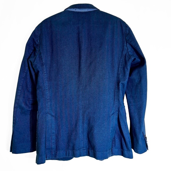 Tommy Hilfiger Blue Soft Shell Blazer, New, Never Worn, Euro Size 50 (40R) - Picture 2 of 3